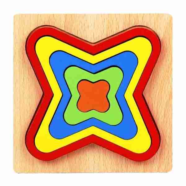Jeu Educatif Formes en bois