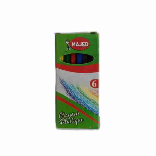 Crayon Pastel de 6 Majed